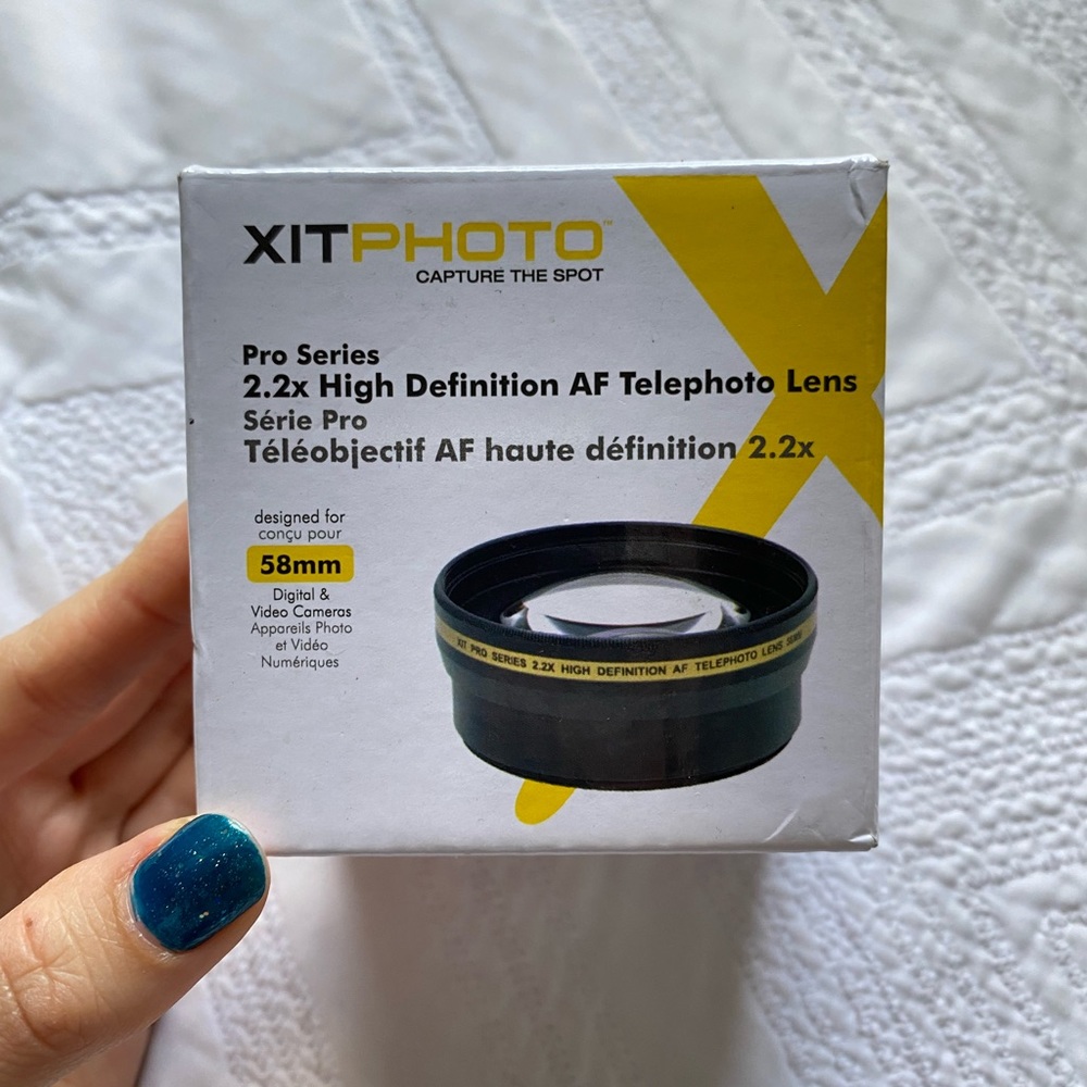 XIT Photo telefoto lens for digital cameras